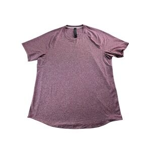 Lululemon License to Train Short Sleeve Shirt Mens XL Heathered Mauve NWT